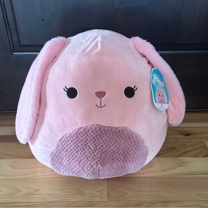 Pink Bunny Squishmallow Toy